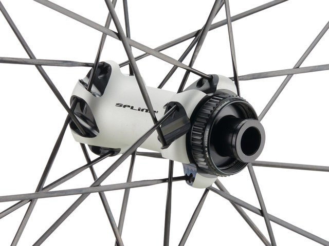 DT Swiss GR 1600 SPLINE 25 Center Lock Disc 28" Wheelset - OEM Packaging - schwarz | 142 mm | 100 mm | 28" | Shimano Road | 100 mm | Shimano Road | 100 mm | 142 mm