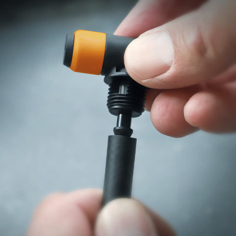 SKS Cabezal de bomba Clik Tec - negro