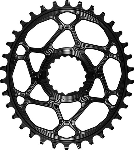 absoluteBLACK Oval 1x Cannondale Hollowgram Kettenblatt - black | 34 | 34 Z