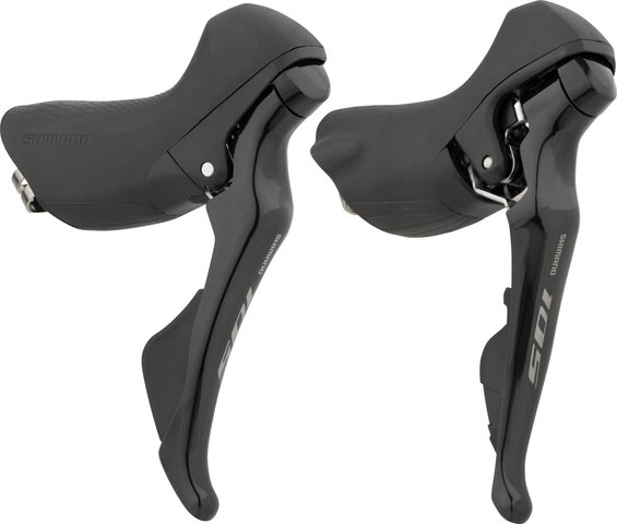 Shimano 105 R7000 group 2x11 34-50 with direct mount (rear seat stay) - silky black | 11-32 | Shimano Road | 172,5 mm | Shimano Road | Braze-on | 34-50