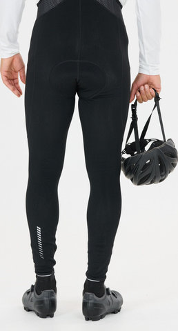Endurance Pantalones con tirantes térmicos Gorsk V2 bloqueadores de viento - black | M