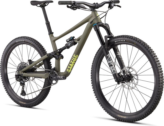 Specialized Bicicleta de montaña de 29" / 27,5" - satin oak green-limestone/140 /29" (delantero), 27,5" (trasero)/XXL