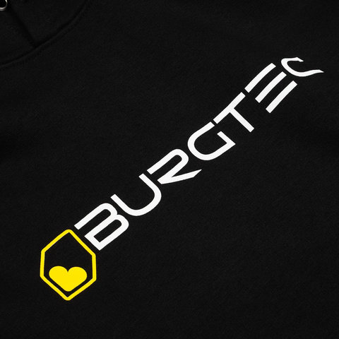 Burgtec Sudadera con Capucha Black Logo - black/M