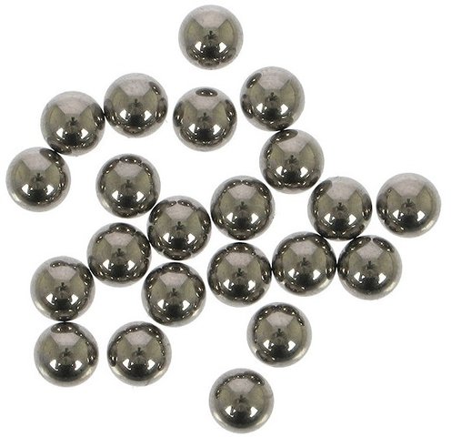 Billes en Acier 3/16" pour Roulements Côniques Roue Avant - argenté/3/16"