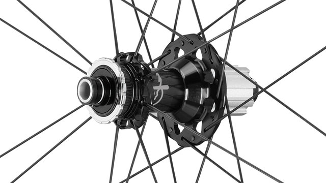 Campagnolo Shamal Carbon Disc Center Lock 28" Laufradsatz - black/Non Boost/Non Boost/142 mm/100 mm/28"/Shimano Road/100 mm/Shimano Road/100 mm/142 mm