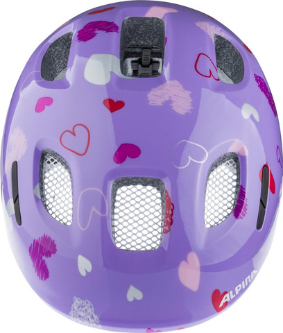Alpina Ximo 2 Kids Helmet - purple hearts gloss | 47 - 51 cm