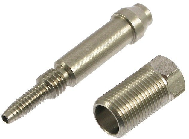 Goodridge Fitting M8x1.0 Swivel Male bike components