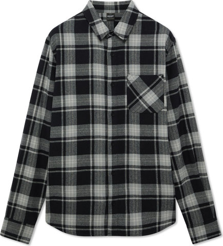 Oakley Camisa de franela a cuadros Podium - pitch black cem mist check | M