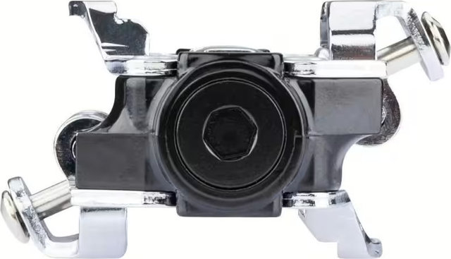 CONTEC P-XCX Klickpedale - schwarz-silber | 60 mm | 80 mm