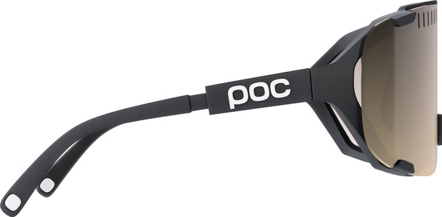POC Lunettes de sport Devour Mid avec verre de rechange - uranium black | clarity trail-partly sunny silver