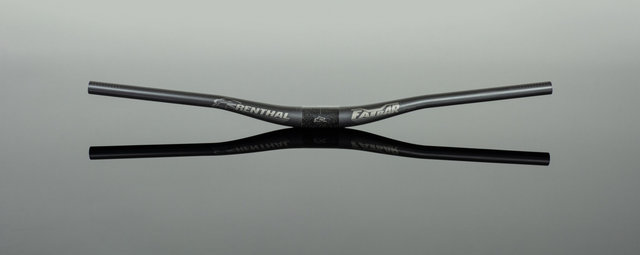 Renthal V3 Fatbar Lite Carbon 35 20 mm Riser Lenker - carbon-gold/760 mm