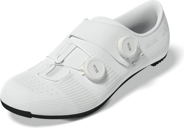 adidas Cycling Vueltano Carbon Rennrad Schuhe - cloud white-crystal white-core black | 42 2/3