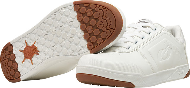 O'NEAL Chaussures MTB plates Pinned Flat - blanc | 39