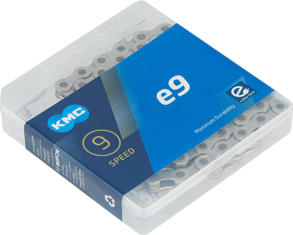 KMC e9 9-speed Chain - silver/122