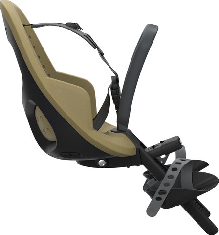 Thule Yepp 2 Mini Kids Bicycle Seat for Head Tube Installation - fennel tan