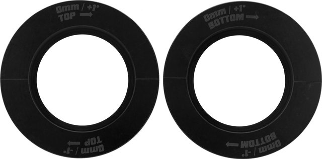 RAAW Mountain Bikes Cuvettes de Jeu de Direction pour Yalla! - black/0 mm, +/-1°