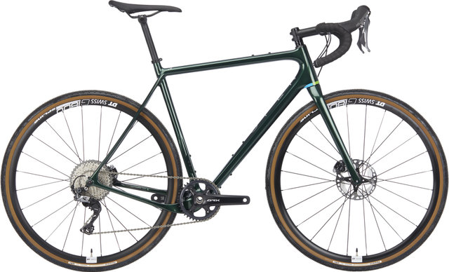 OPEN Vélo de Gravel en Carbone NEW U.P. bc Edition 28" - british racing green/28"/L