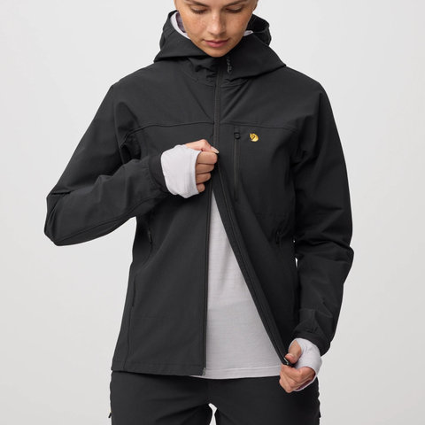 Fjällräven Women's Bergtagen Stretch Outdoor Jacket - black | L