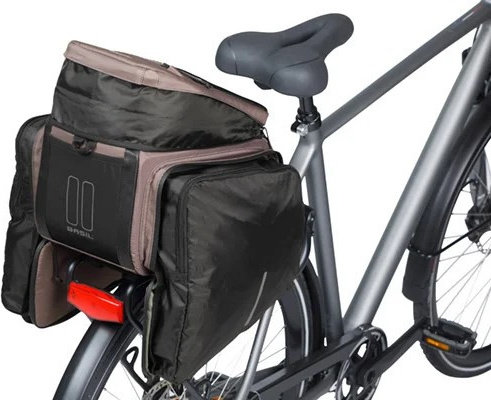 Basil Move MIK Trunk bag - brown/26 l