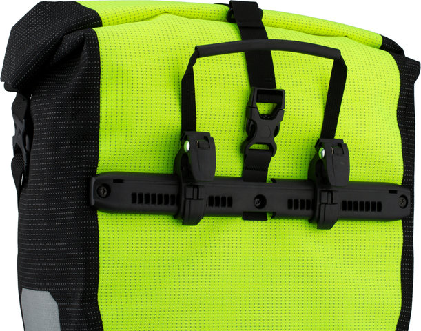 ORTLIEB Sacoche de Vélo Back-Roller High-Vis - jaune fluo - noir réfléchissant/20 litres
