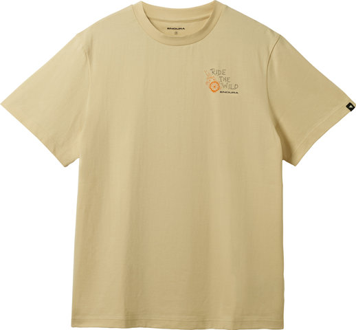 Endura T-Shirt Ride The Wild Graphic - light sand | M