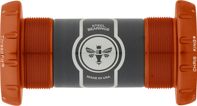Chris King ThreadFit 30 Bottom Bracket - matte mango/BSA
