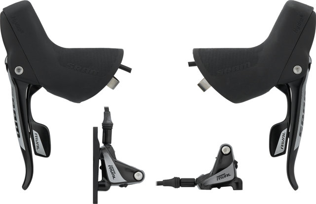 SRAM Set de frenos disco hidr. Rival 22 FM d+t m. cambios/frenos DoubleTap® - black | Set