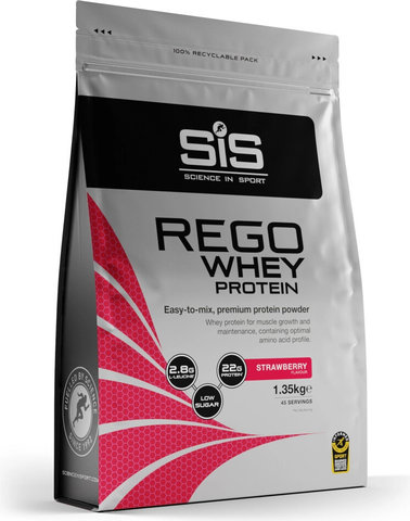 SIS Rego Suplemento de Proteína de Suero, 450g - strawberry