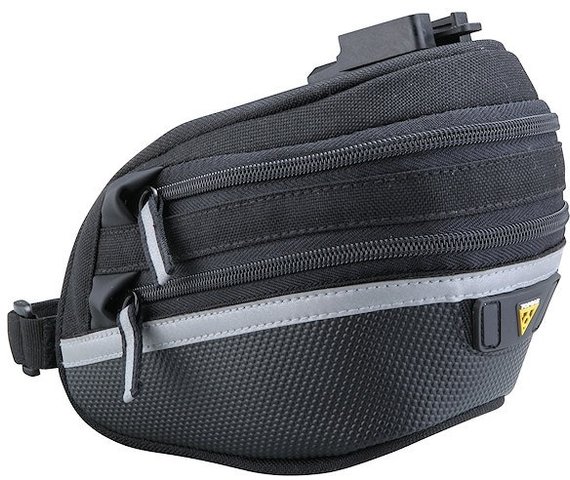 Topeak Bolsa de sillín Wedge Pack 2 - negro/L