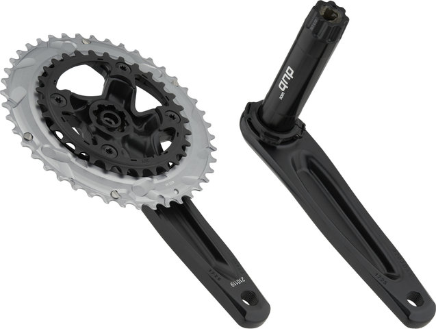 SRAM Juego de bielas Rival Wide DUB 2x12 velocidades - black/172,5 mm