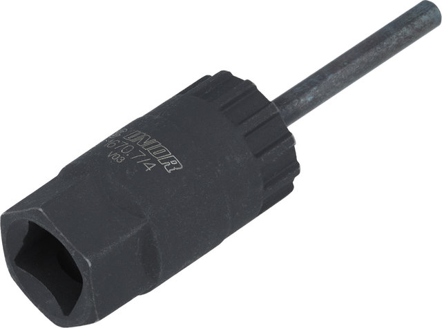 Unior Bike Tools Kassettenabzieher 1670.7/4 für Shimano mit Führungspin - black
