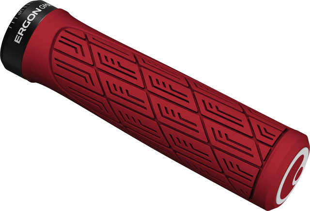 Ergon Puños de manillar GMA Fat - chili red | 135 mm