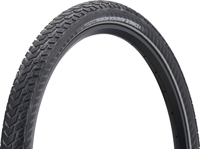 Schwalbe Cubierta de Alambre Marathon Mondial ADDIX RaceGuard 28" - negro-reflejante/57 mm/2.25 /28 /57-622