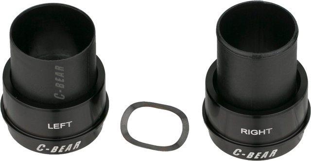 C-BEAR PF30 SRAM GXP Race Bottom Bracket, 46 x 68 mm - black/Press Fit PF30