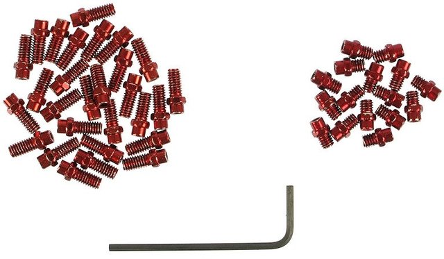 FlipPin Replacement Pins for Vault Platform Pedals - red/universal