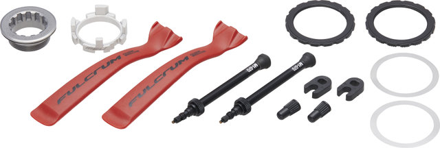 Fulcrum Juego de ruedas Wind 57 Disc Center Lock Carbon - negro/Non Boost/Non Boost/142 mm/100 mm/28"/Campagnolo N3W/100 mm/Campagnolo N3W/100 mm/142 mm