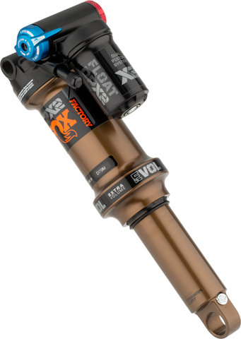 Fox Racing Shox Amortiguador Float DPX2 EVOL LV 3POS Trunnion Factory 2021 para RAAW M - black-orange/205 mm x 60 mm