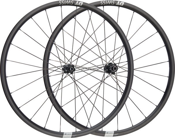 DT Swiss Juego de ruedas G 1800 SPLINE 25 Disc Center Lock 28" - negro/142 mm/100 mm/28"/Shimano carretera/100 mm/Shimano carretera/100 mm/142 mm