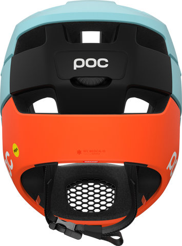 POC Casco Otocon Race MIPS - indicolite blue matt-carnelian orange matt | 59 - 62 cm