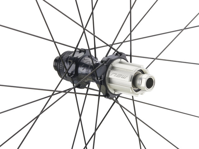 Campagnolo Levante Carbon Disc Center Lock 28" Laufradsatz - black/Non Boost/Non Boost/142 mm/100 mm/28"/Campagnolo N3W/100 mm/Campagnolo N3W/100 mm/142 mm