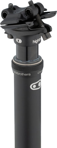 crankbrothers Highline 7 150 mm Sattelstütze - black/0 mm/467 mm/31,6 mm/1-fach