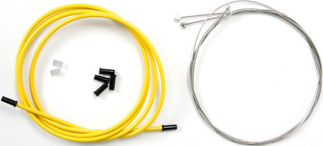 CONTEC Stop + Brake Cable Set - neoyellow