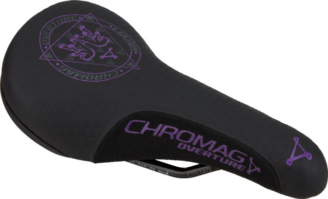 Chromag Overture Sattel - black-purple/243 mm/136 mm