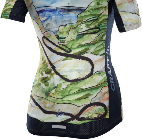 Craft Adv Endurance Graphic Damen Jersey - blaze-free/S