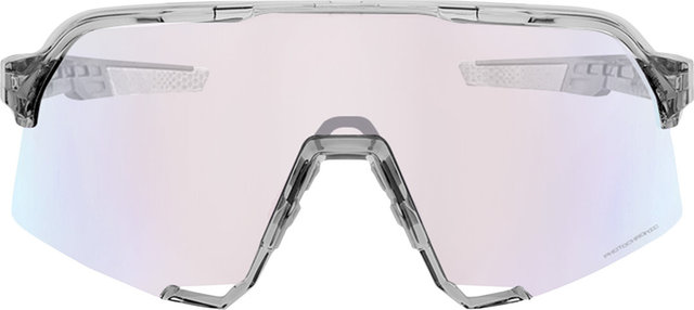 100% S3 Photochromic Sports Glasses - polished translucent grey | rose gold mirror photochromic