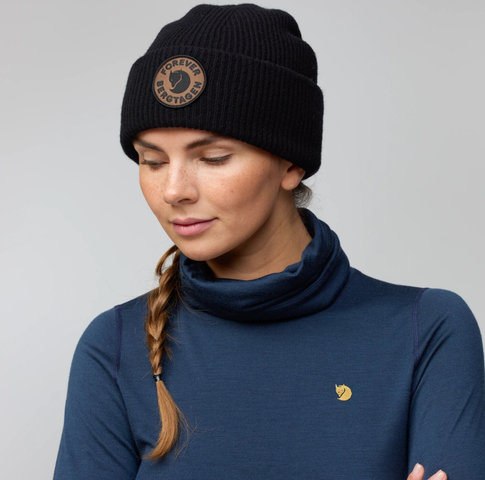 Fjällräven Bergtagen Forever Wool Mütze - black | one size