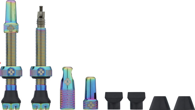 Muc-Off Tubeless Ventile V2 - iridescent/SV 44 mm