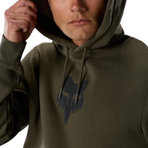 Fox Head Sweat à capuche - olive green | S