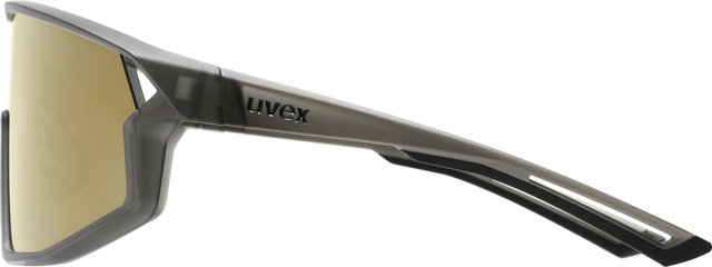 uvex Skyryse Glasses - smoke mat | mirror gold