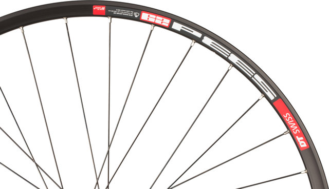 bc basic Juego de ruedas Trail XT Disc Center Lock 29" - negro | 29" set (RD 9x100 + RT 10x135) Shimano